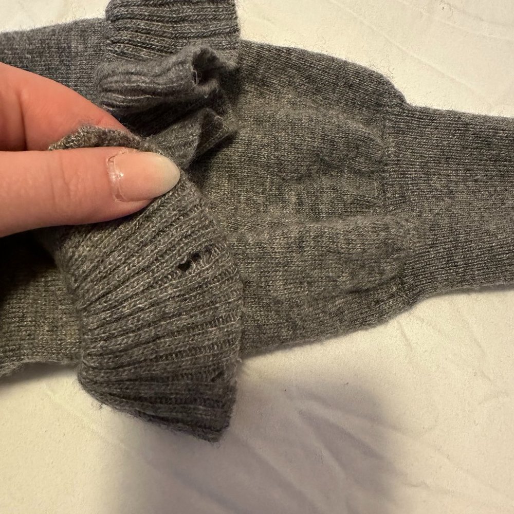 J. Crew Ruffle Sleeve Crewneck Sweater Women's XS - Picture 6 of 6